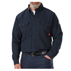 Bulwark IQ Series Flame Resistant Cat 1 Work Shirt Size 3XL